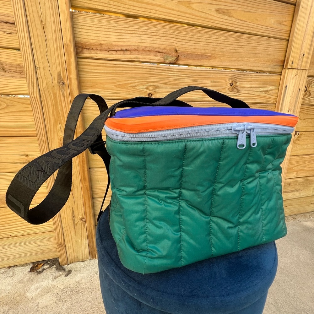 Baggu Puffy Cooler Bag in Trail Mix